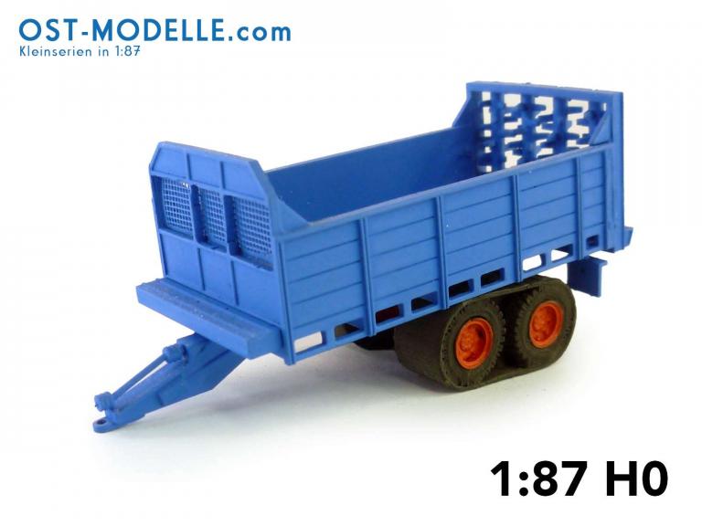 Fortschritt HTS90.04 T088 Dungstreuer D535 - Gleisbandfahrwerk blau